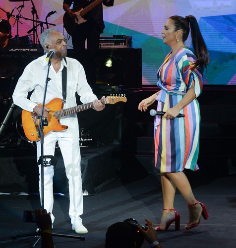 Ivete Sangalo e Gilberto Gil em show inédito no Allianz Parque Hall