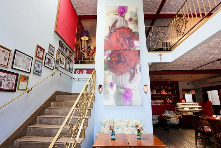 O charmoso espaço de eventos Lady fina, criado por Laura Wie,