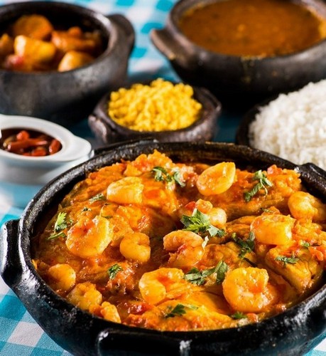 A deliciosa moqueca de camarão VG