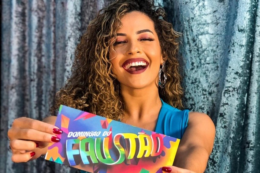 Bruna Santos, nova bailarina do Domingão do Faustão